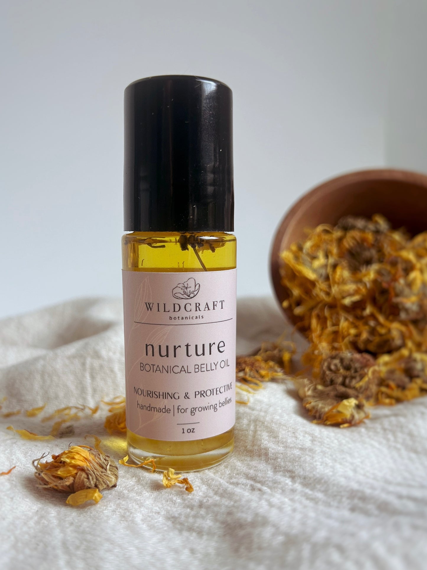 Nurture Botanical Belly Oil