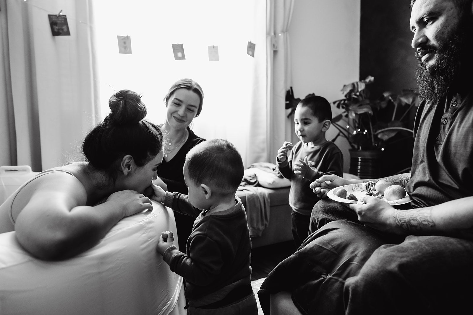 Denver Doula supporting home birth