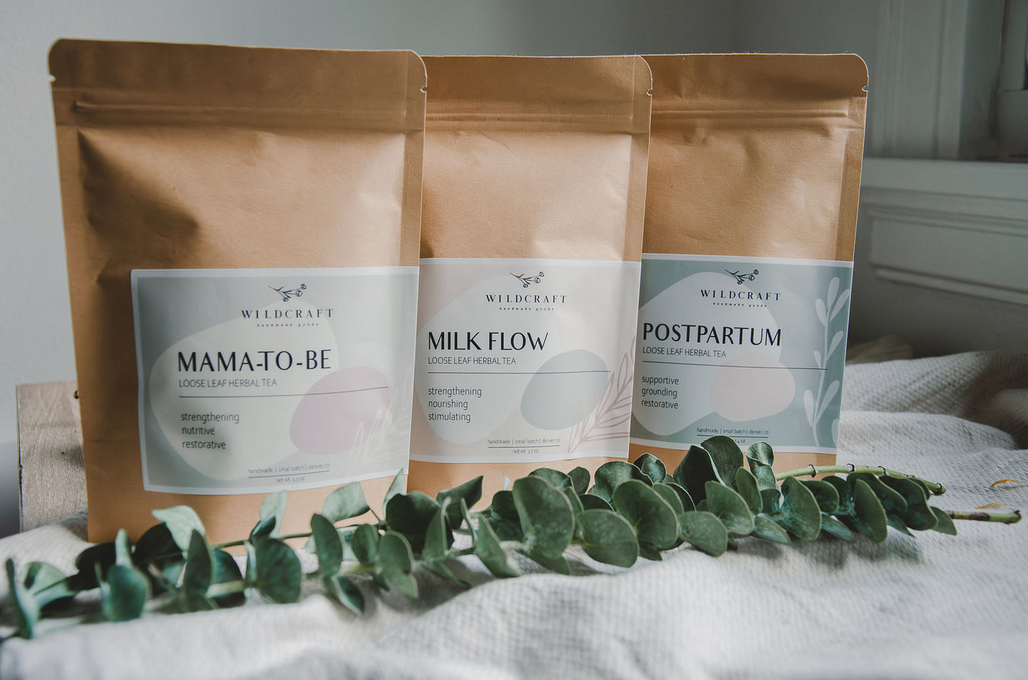 Herbal teas for new or expecting moms.