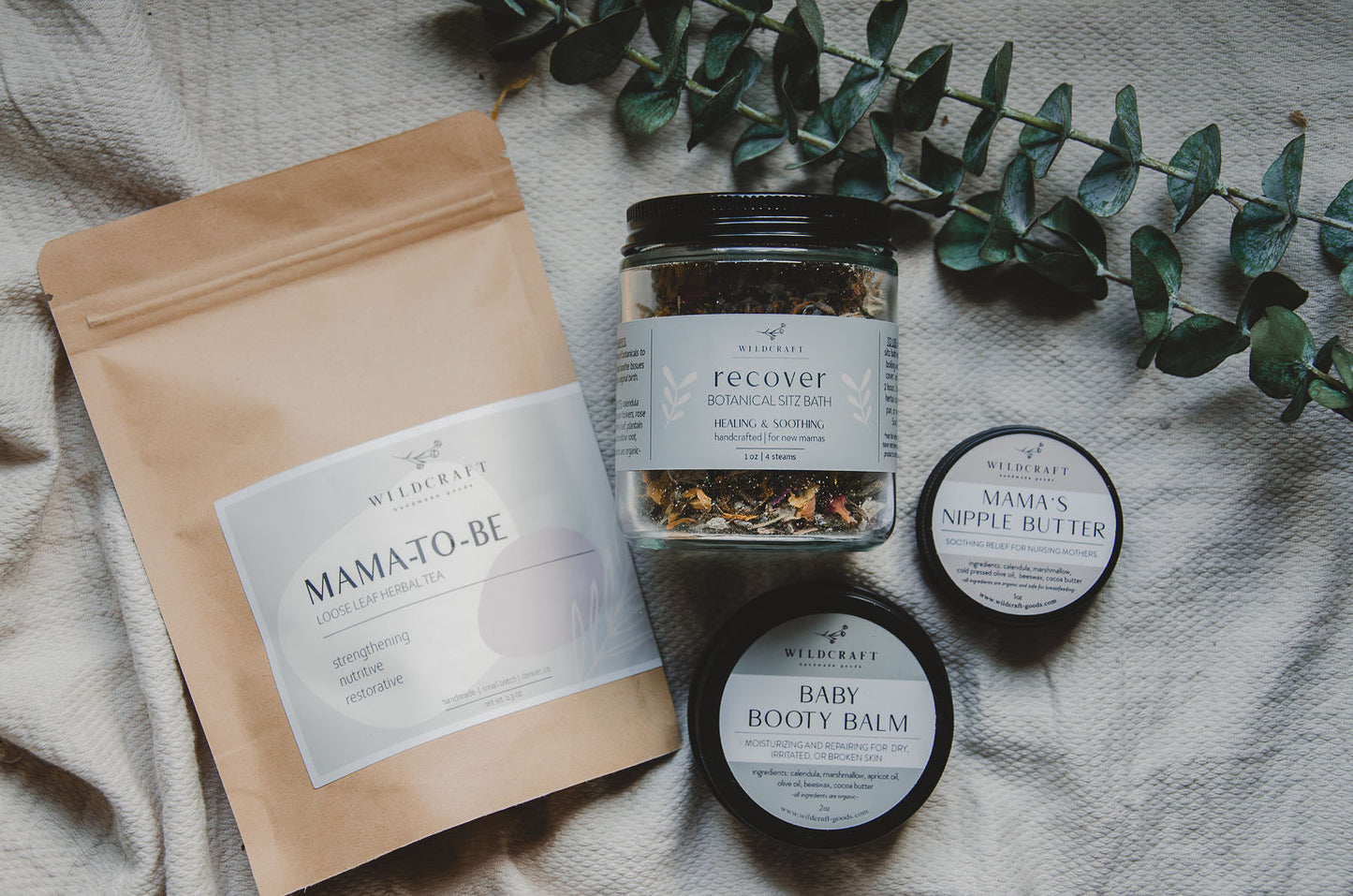 A nurturing gift box for new or expecting moms
