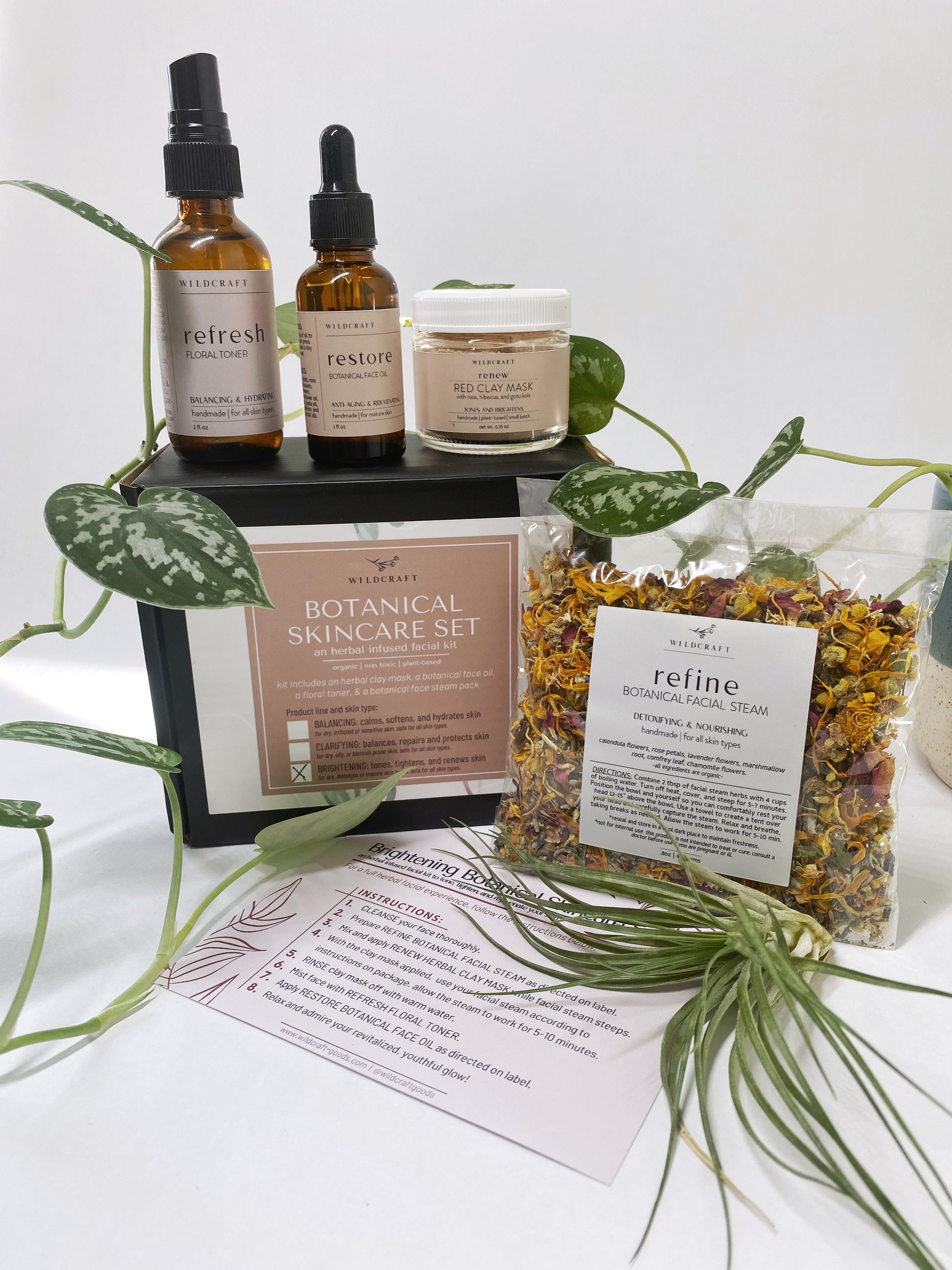 Wanderflower Fresh Face Skin Care Ritual Gift Set