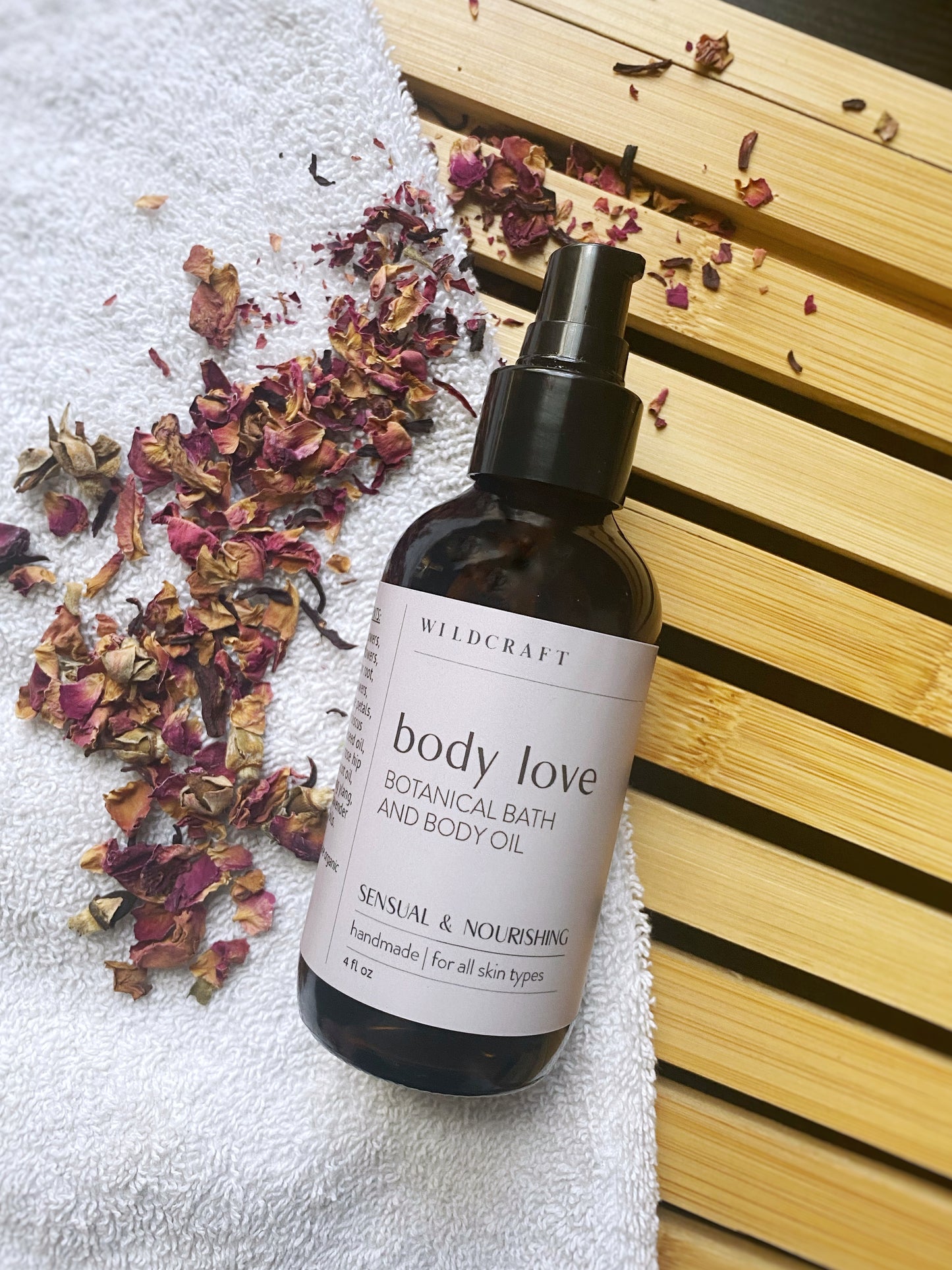 Body Love Botanical Bath and Body Oil